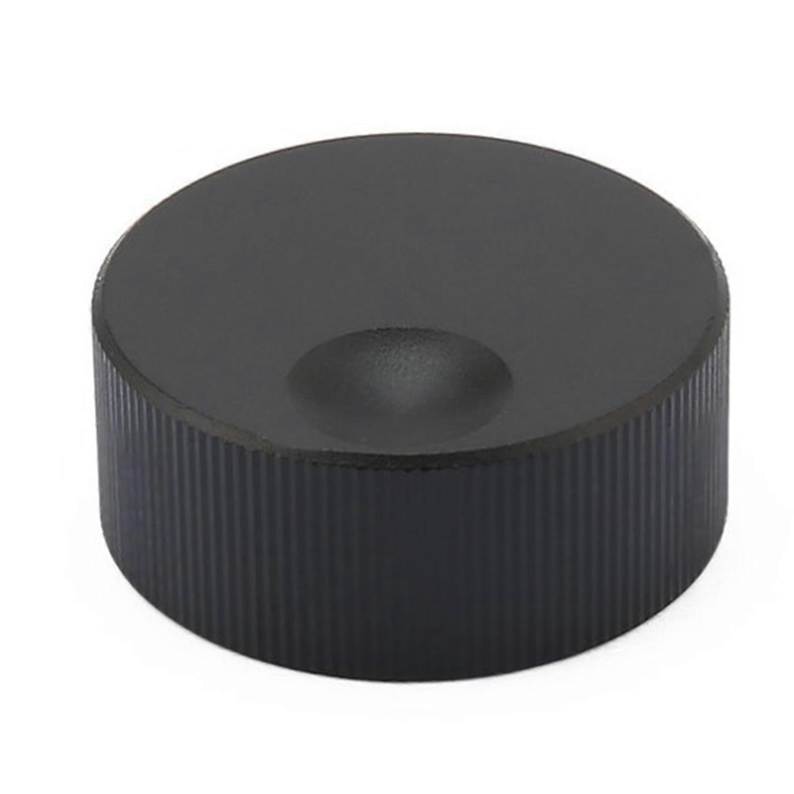 Volume Control Knob 32x13mm Black Frosted Solid Aluminum Knob Encoders Knob for 6mm Potentiometer Replacement Accessory Multicolor