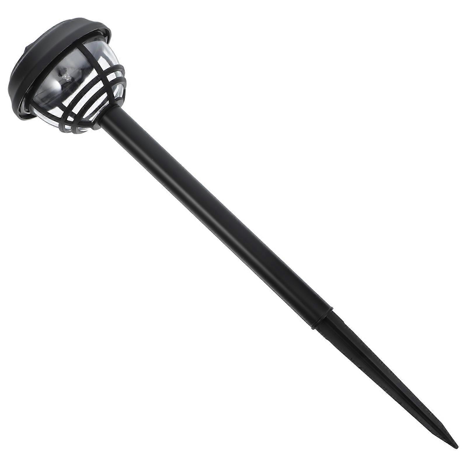Solar Light for Garden with High Brightness LED Chips Black PP Material 1 Piece