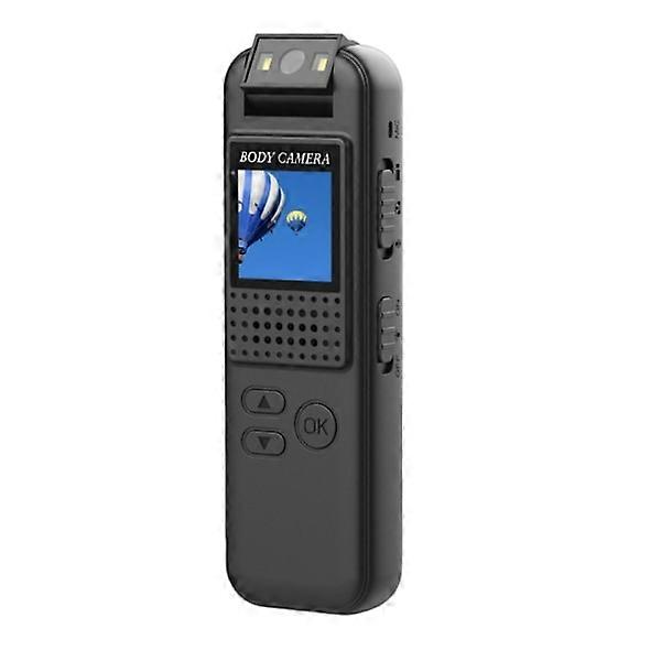 Mini caméra portable CS08 avec objectif rotatif 1080P FHD, vision nocturne, pour le sport et le cyclisme