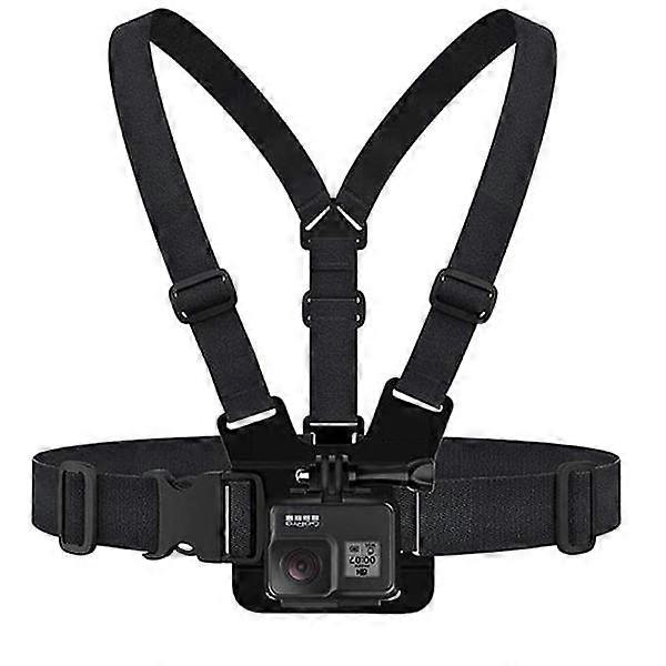 חבר רצועת חזה, אביזר מצלמת ספורט ל-Gopro, רצועת חזה, שחור, נייד