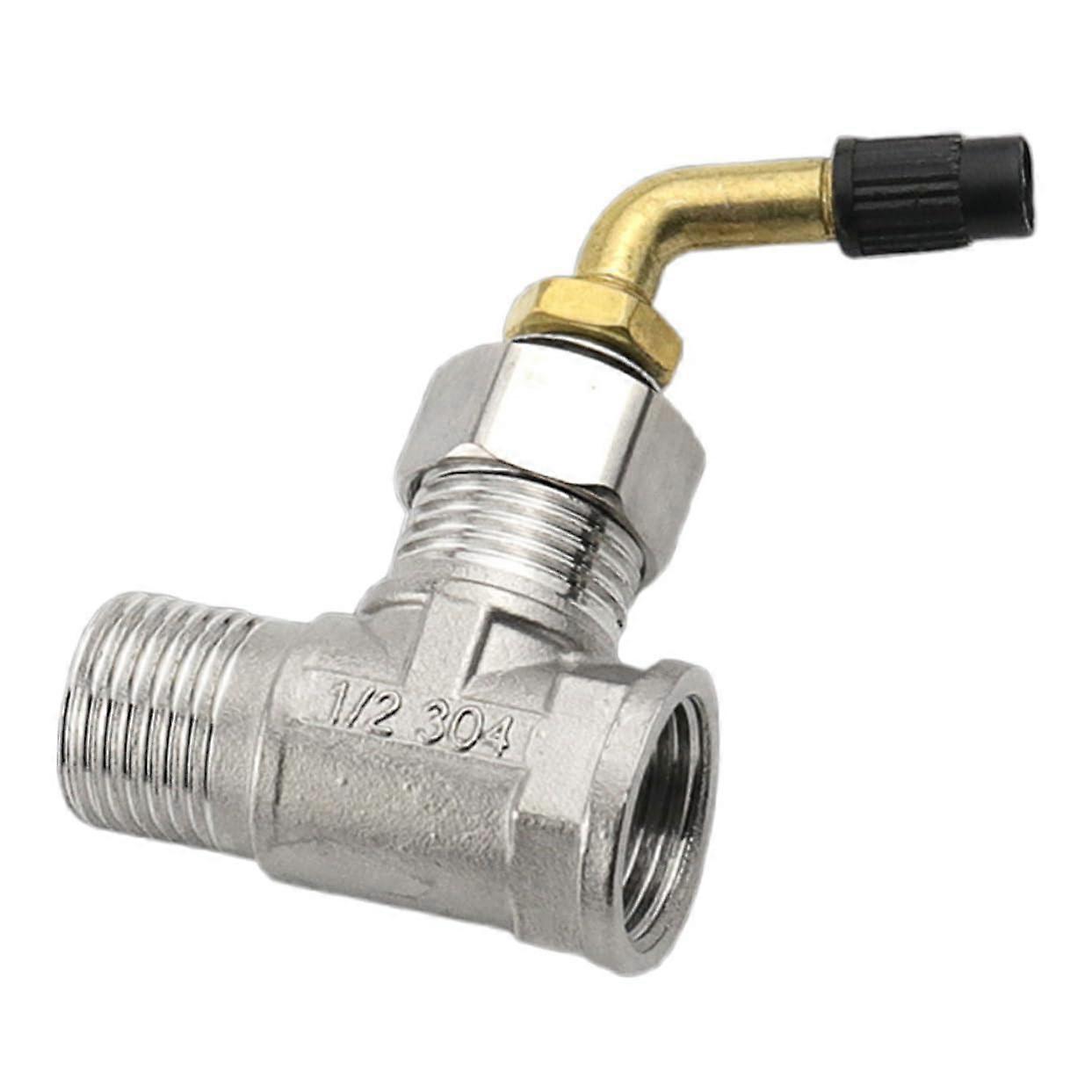 Stainless steel frostproof pipe connection for outdoor faucet adapter garden hose connection – Easy installation