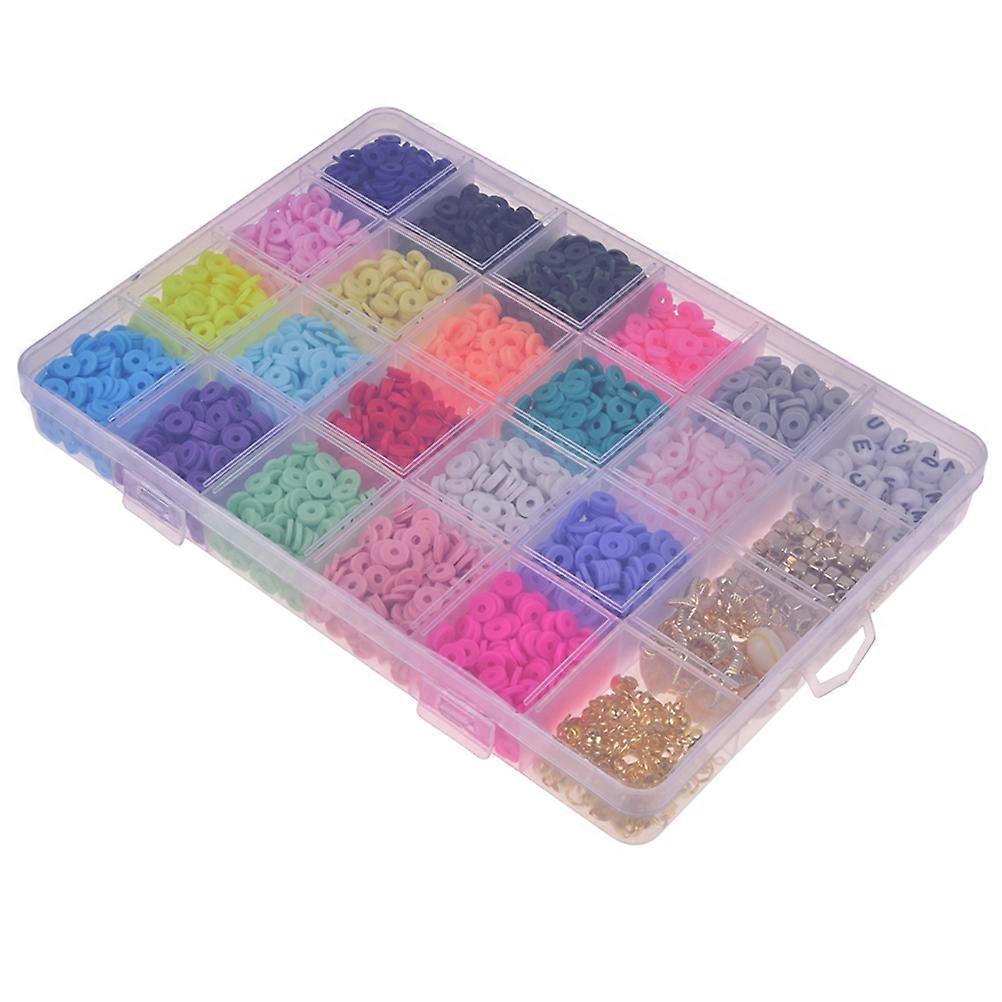 Craft Beads For Jewelry Making DIY Projects Bohemian Style 6mm Round Soft Clay 2300 Beads