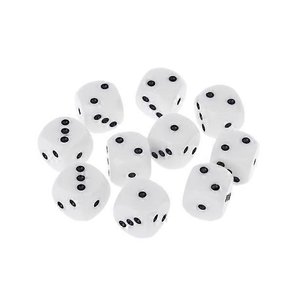 10 pcs 16mm D3 Six-Sided Dice Beads For Dungeons & Dragon D&D RPG Poly Desktop f