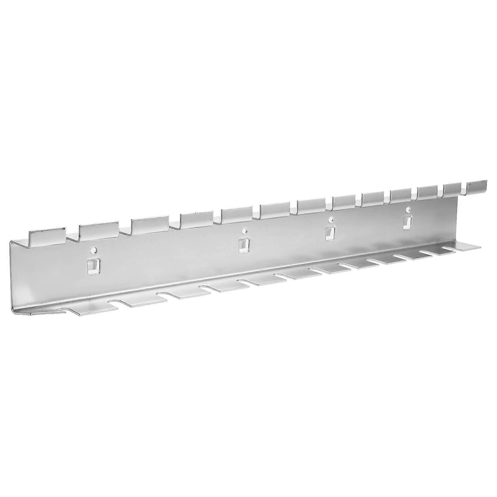Premium Pegboard Screwdriver Holder Wall Mount Tool Bracket Multifunctional Hardware Storage Rack for Wrenches and Accessories Organizer