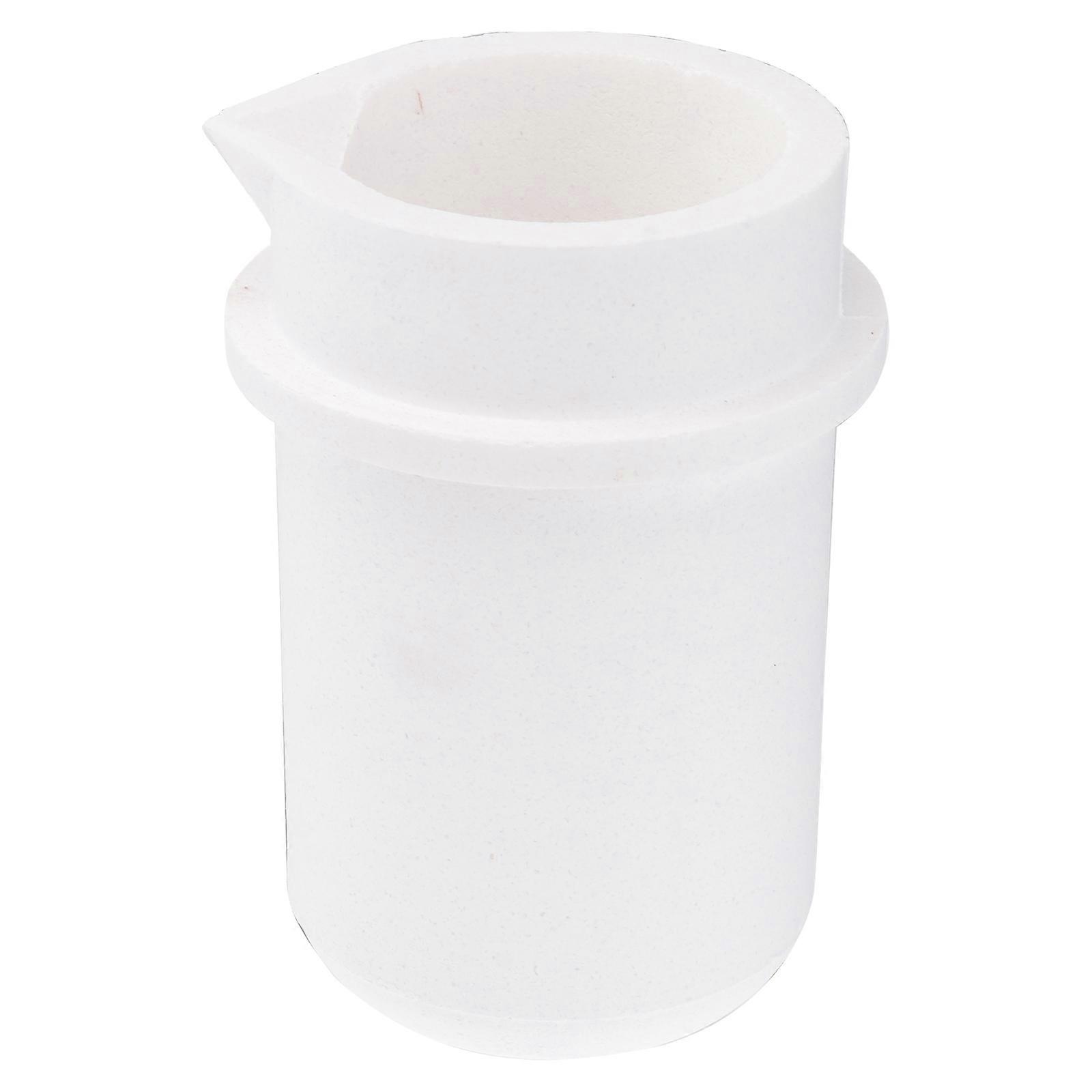 Quartz Crucible High Temperature Resistant Melting Tool for Jewelry Refining Gold Platinum Smelting Durable Precise Foundry Cup