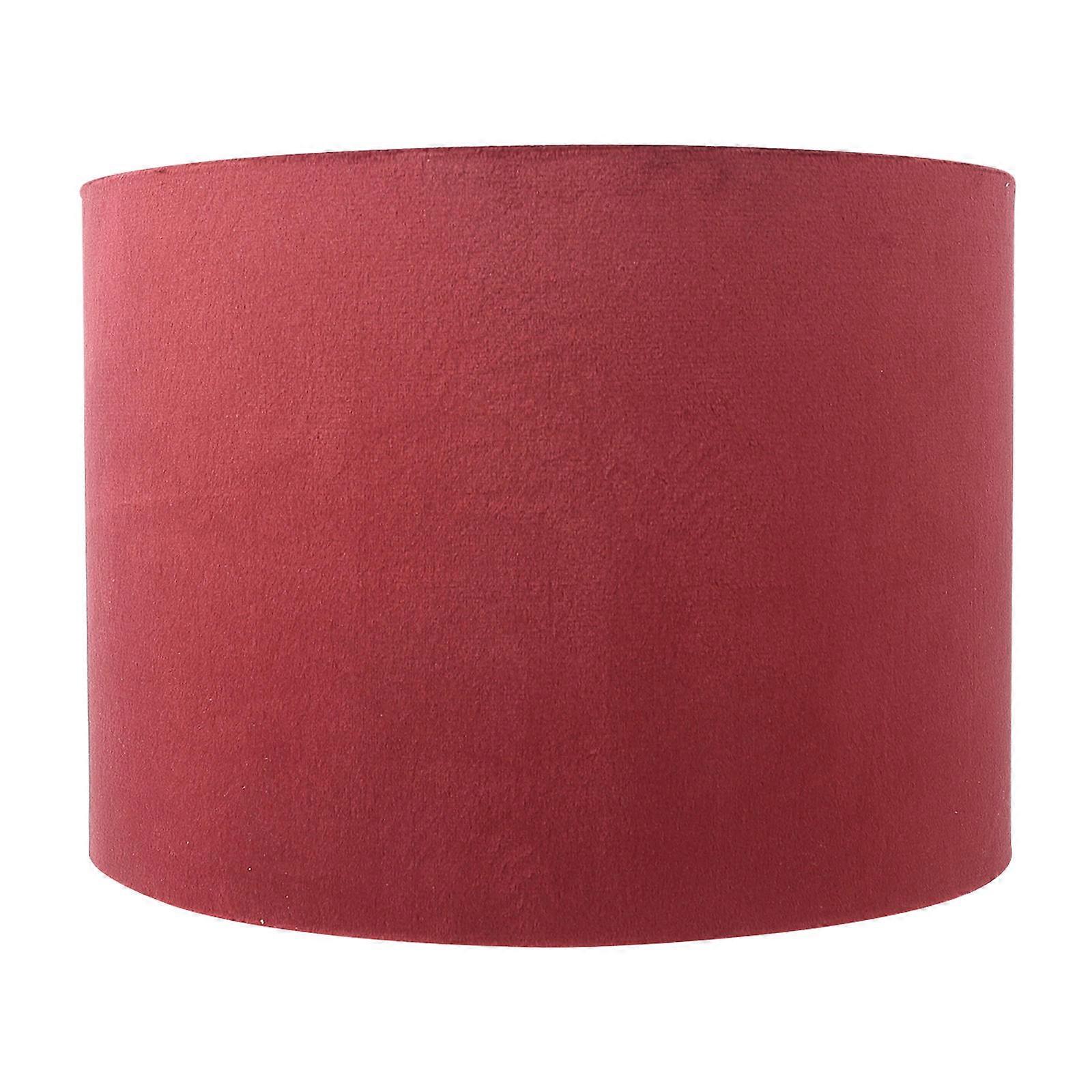 Round Dark Red Light Accessory Lampshade For Bedroom Table Lamp 1Pack
