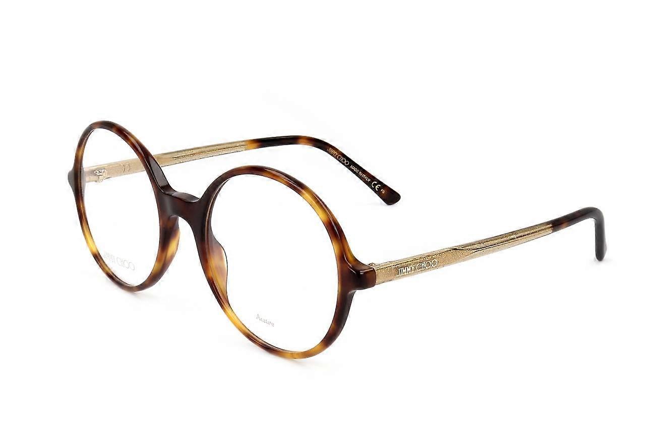 Eyewear Frames Jimmy Choo JC344 086 HAVANA 55/21/145 WOMAN
