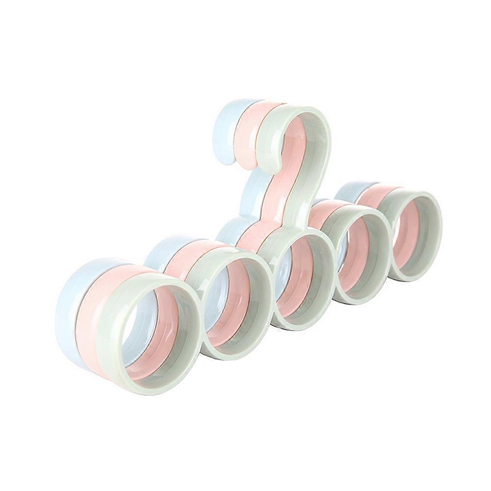 2 Pcs Circular Hanger Designed For Wardrobe Management Featuring Non-slip Functionality In For Household Users Looking For Organization