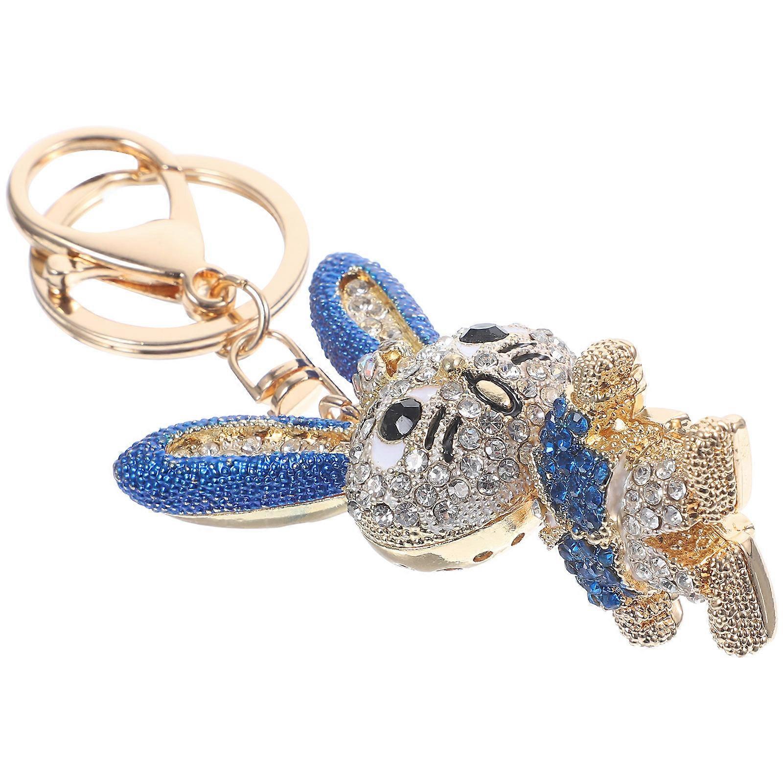 Chic Metal Rabbit Charm For Daily Use Key Buckle Color 1Pack