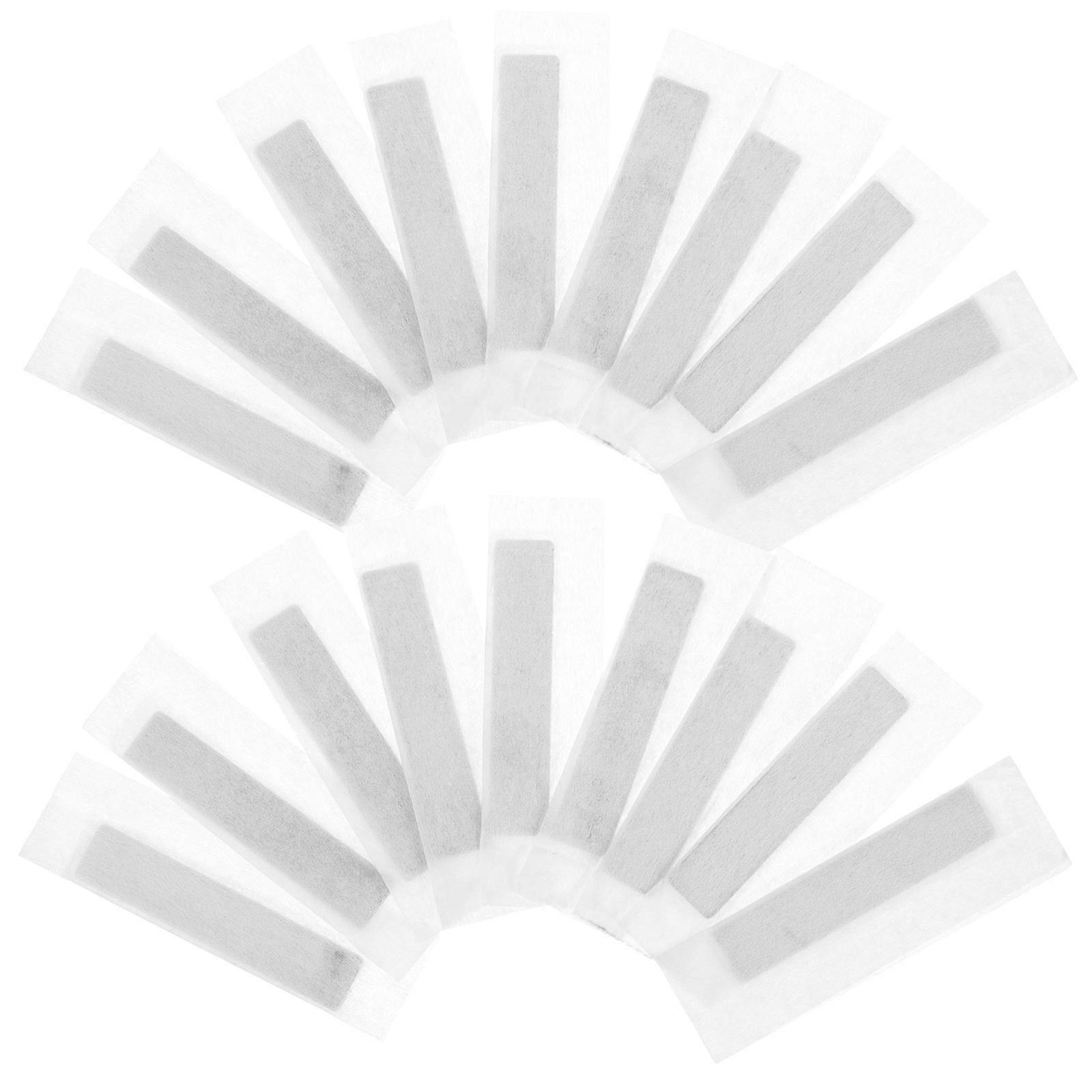 Fabric Weights Sewing 25Pcs Drapery Weights White Non-woven Covered Rectangular Indoor Use Maintain Privacy