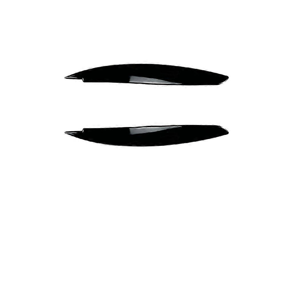 Headlight Eyelids 2-Piece Set - ABS Plastic for BMW 1 Series E81 E82 E87 E88 (2006-2013) Headlight Overlay Stickers