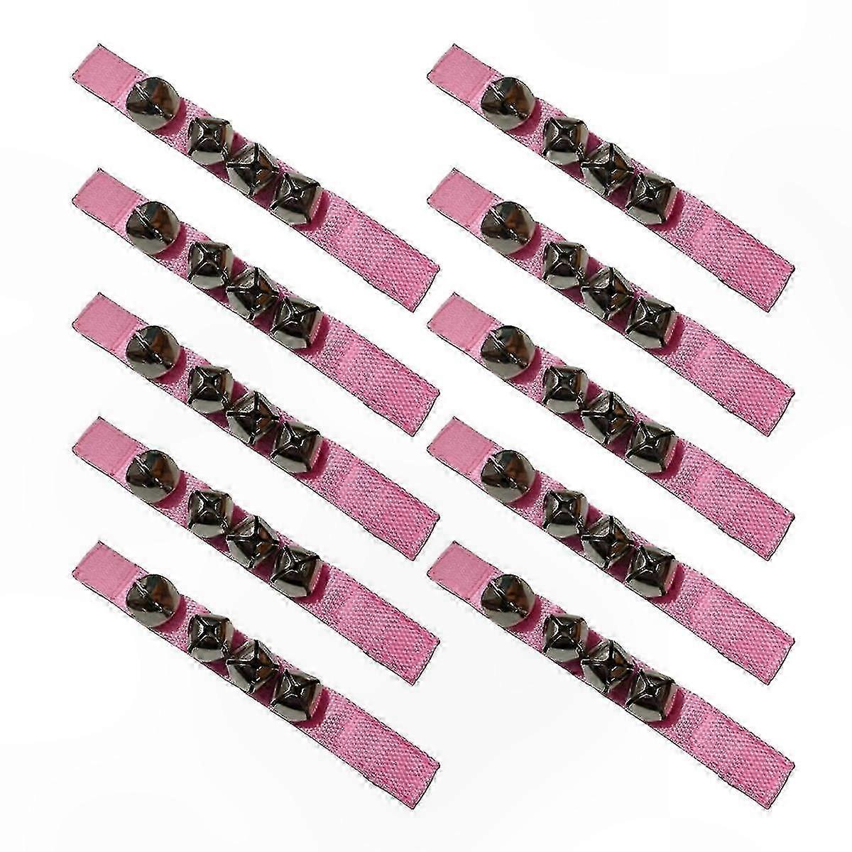 Pink Percussion Hand Bell for Dance and Performance Use