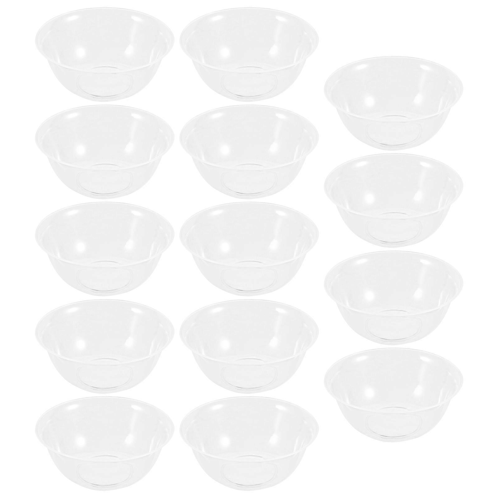 for Home Made of Transparent and Versatile for Salad Soup or Dessert 50pcs