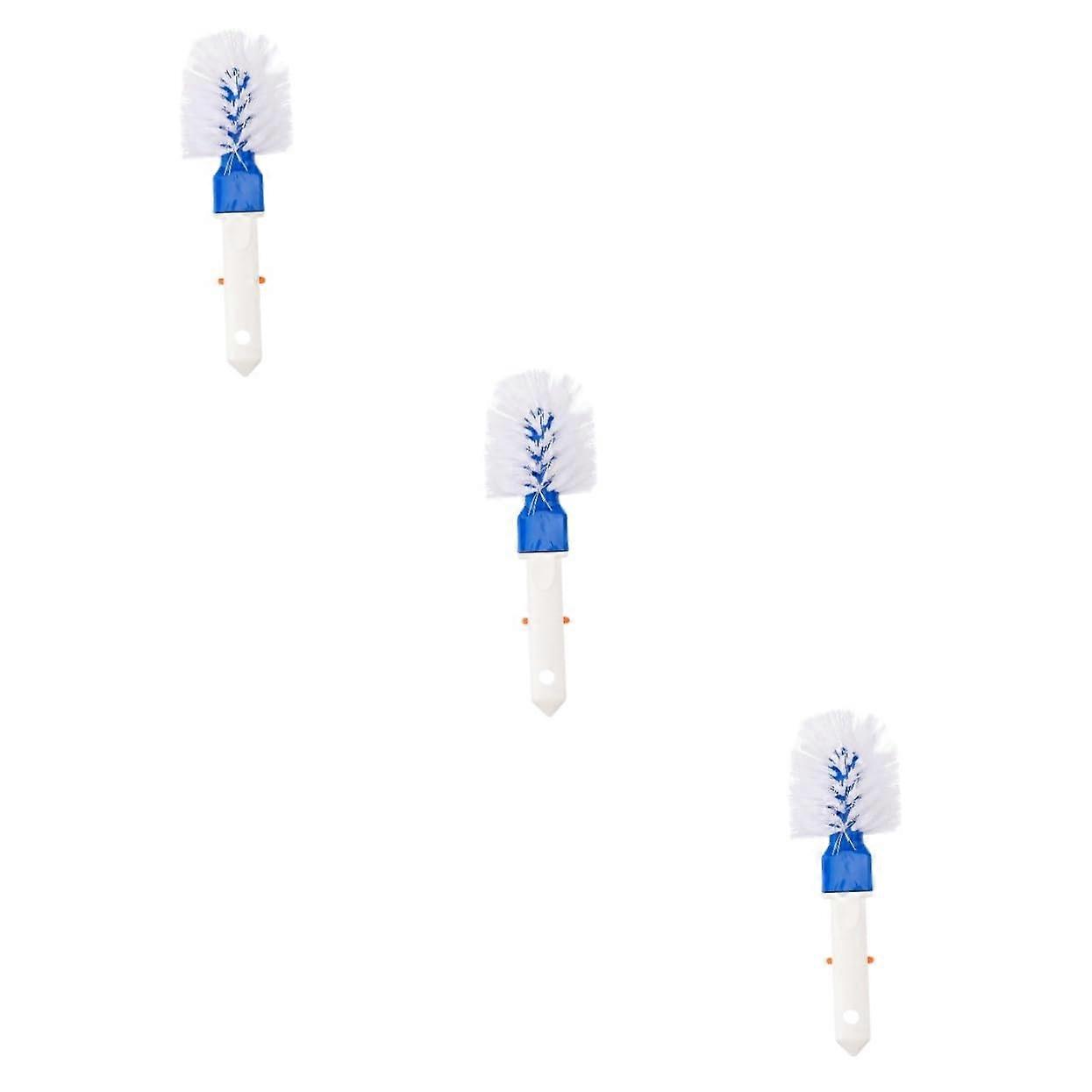 Handheld Pool Cleaning Brush 3-Pack For Corners, Steps And Tiles, Durable Material, Quick And Thorough Cleaning