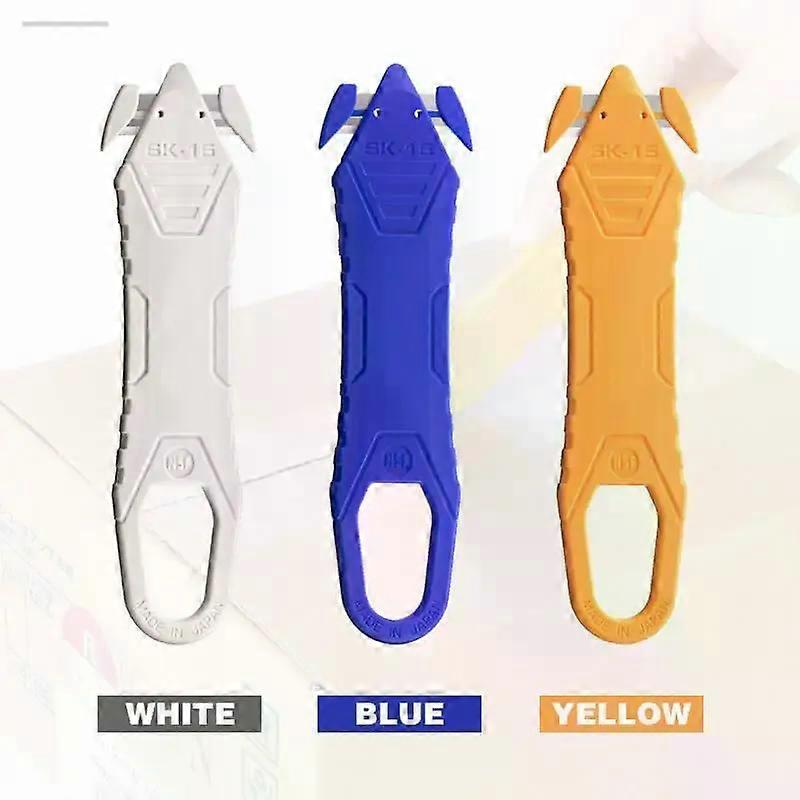 1PC Safe Unpacking Cutting Tool Multifunction Mini Unpack Paper Knife Courier Unpacked Knife Safe Household Bookbinding Knife