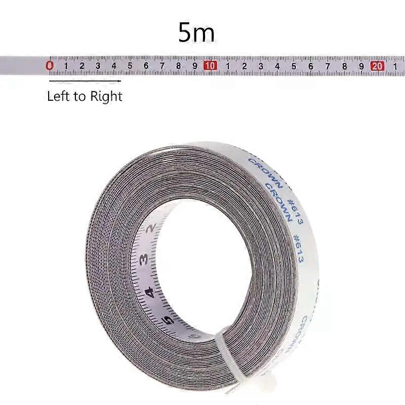 Miter Guide Tape Tape Adhesive Metric Ruler Steel Miter Saw Scale for t-track Router Table Saw Band Saw Woodworking Tool