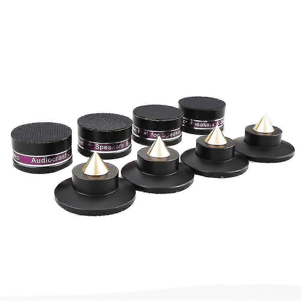 Aluminum alloy shockproof isolation bracket, 4-piece set, Height adjustable, Reduce vibration
