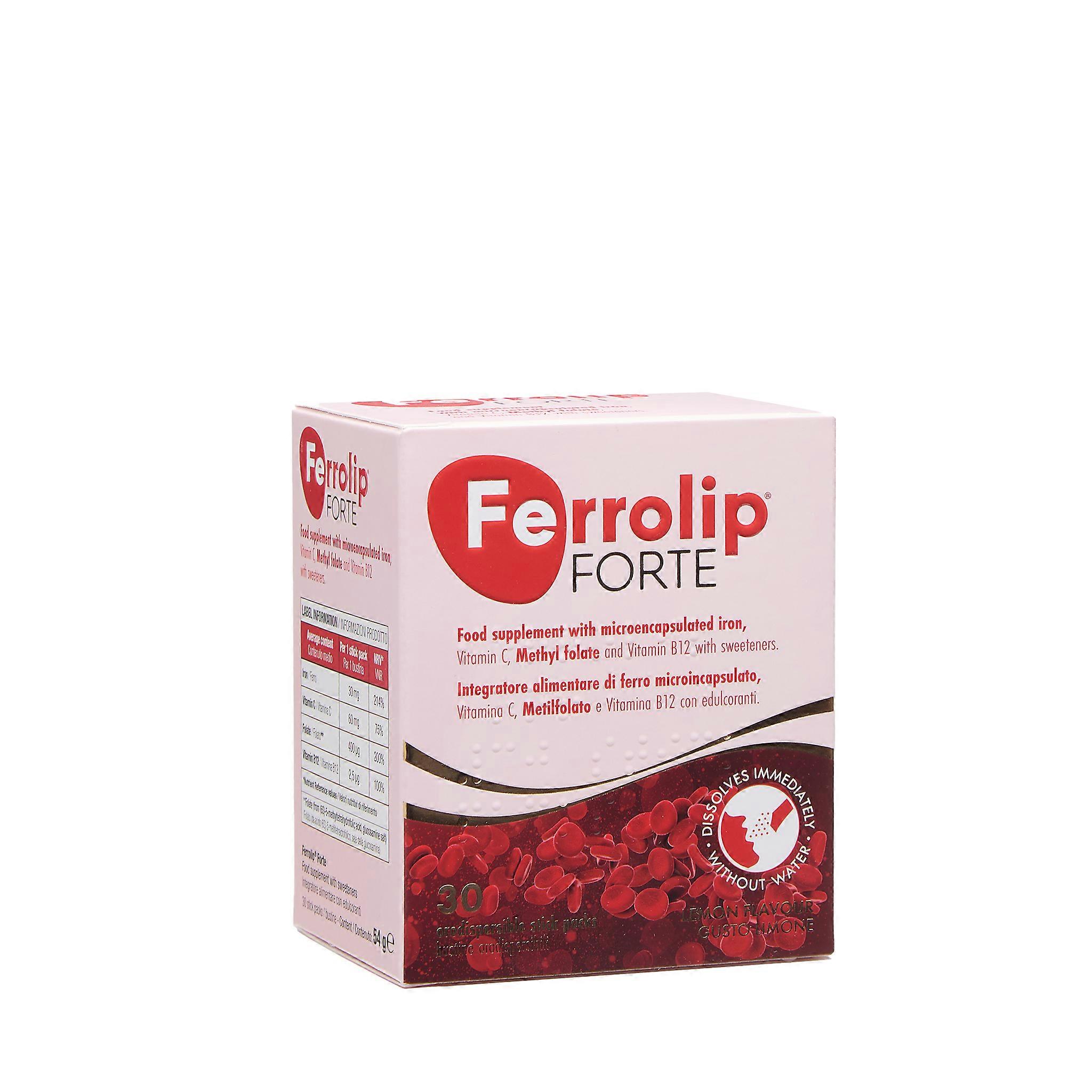 Ferrolip Forte - 30 orodispergeerbare zakjes