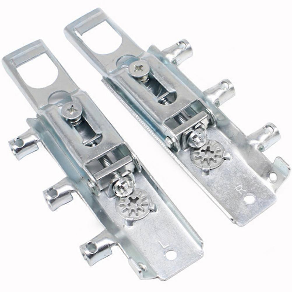 Cabinet Hanging Hardware 2Pcs Rectangular Heavy Duty Hinge For Homeowners DIY Enthusiasts Silver Color