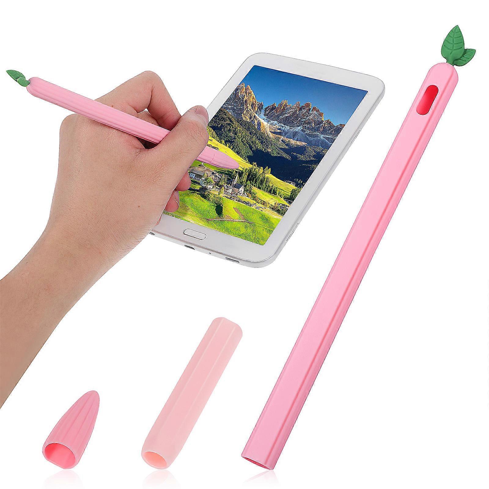 Silicone Pencil Holder Sleeve Designed For Electronic Pencil Cover Comfortable Grip Prevent Sweat 1 Set