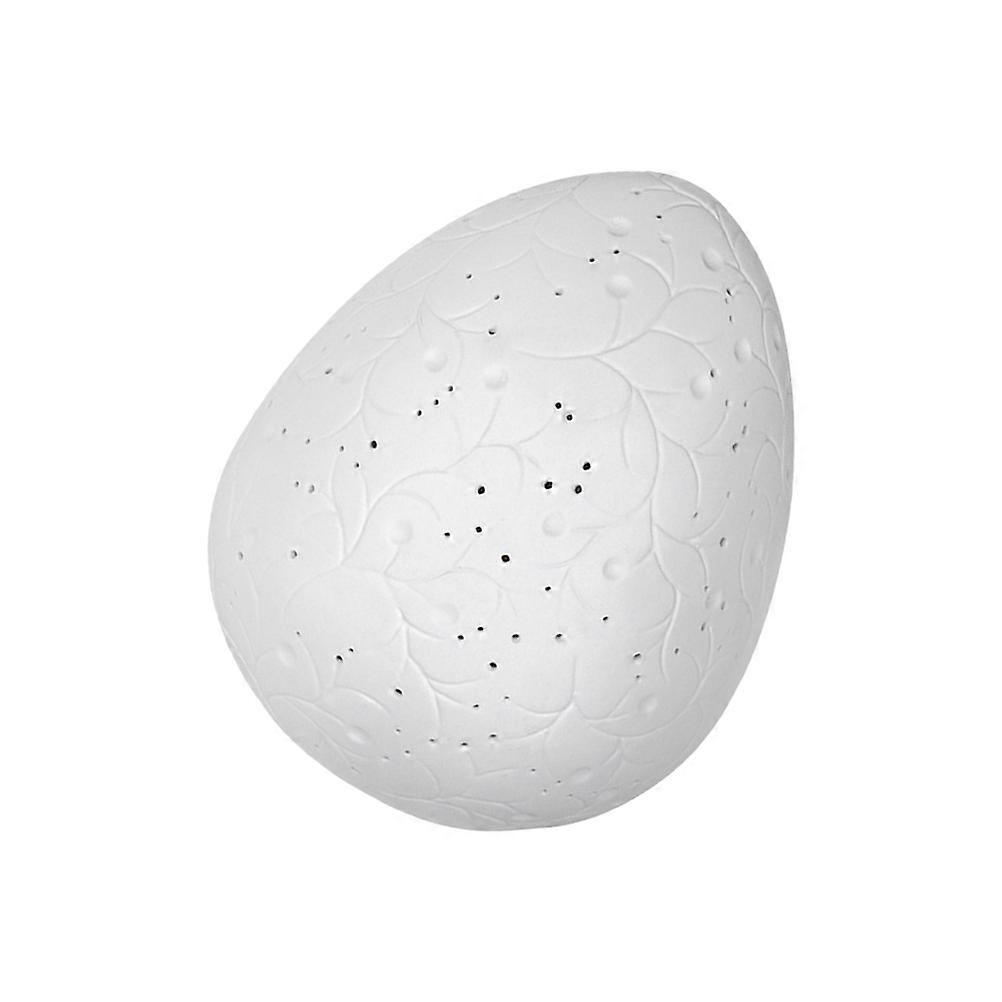 Novelty Table Lamp With Beautiful Lampshade Egg Shape Ceramic For Indoor Use 1Pcs