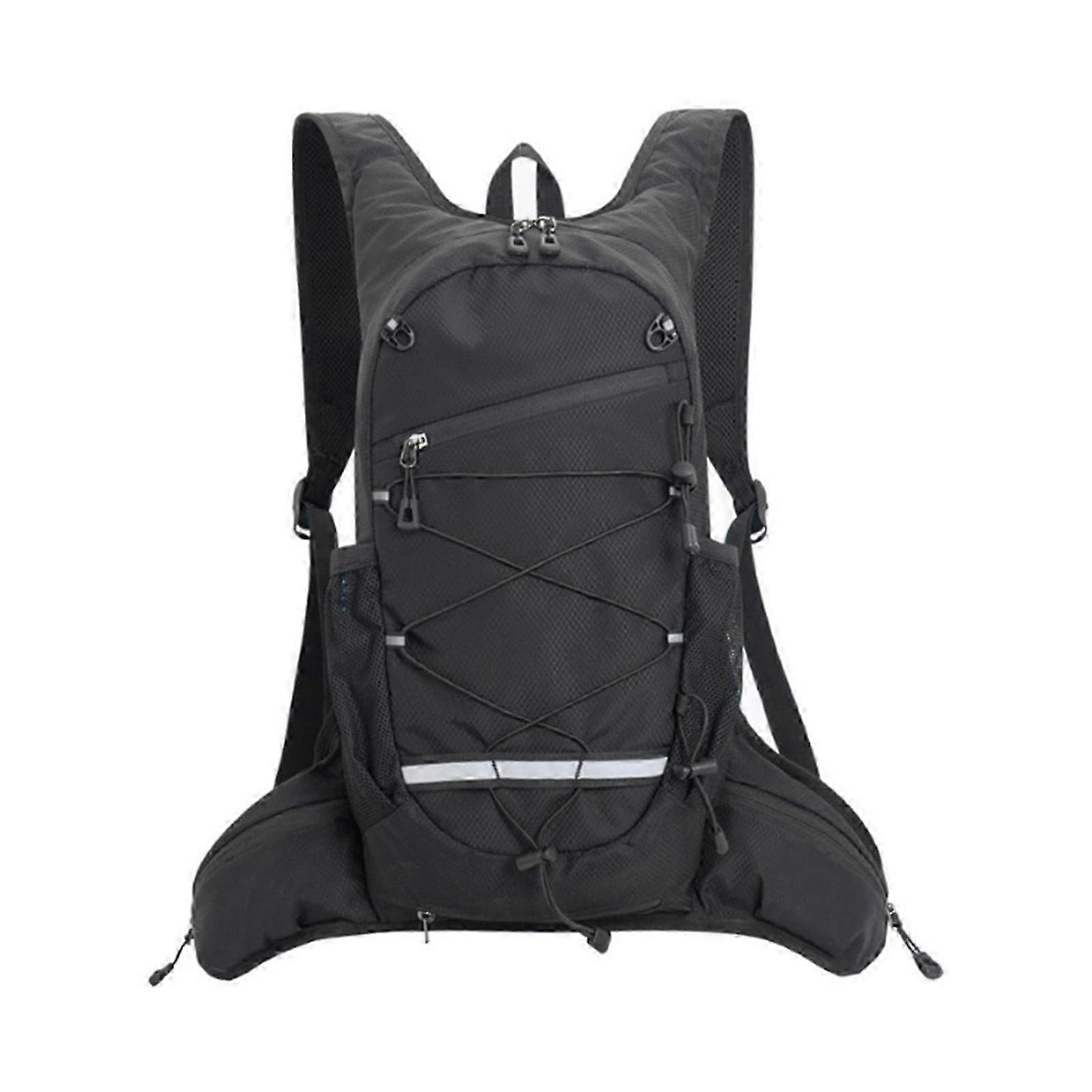 Large Capacity Backpack for Running Hiking Cycling Travel Camping Light Blue