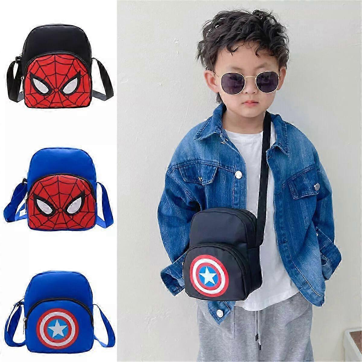2025 Spiderman Captain America Messenger Crossbody Bags Gifts