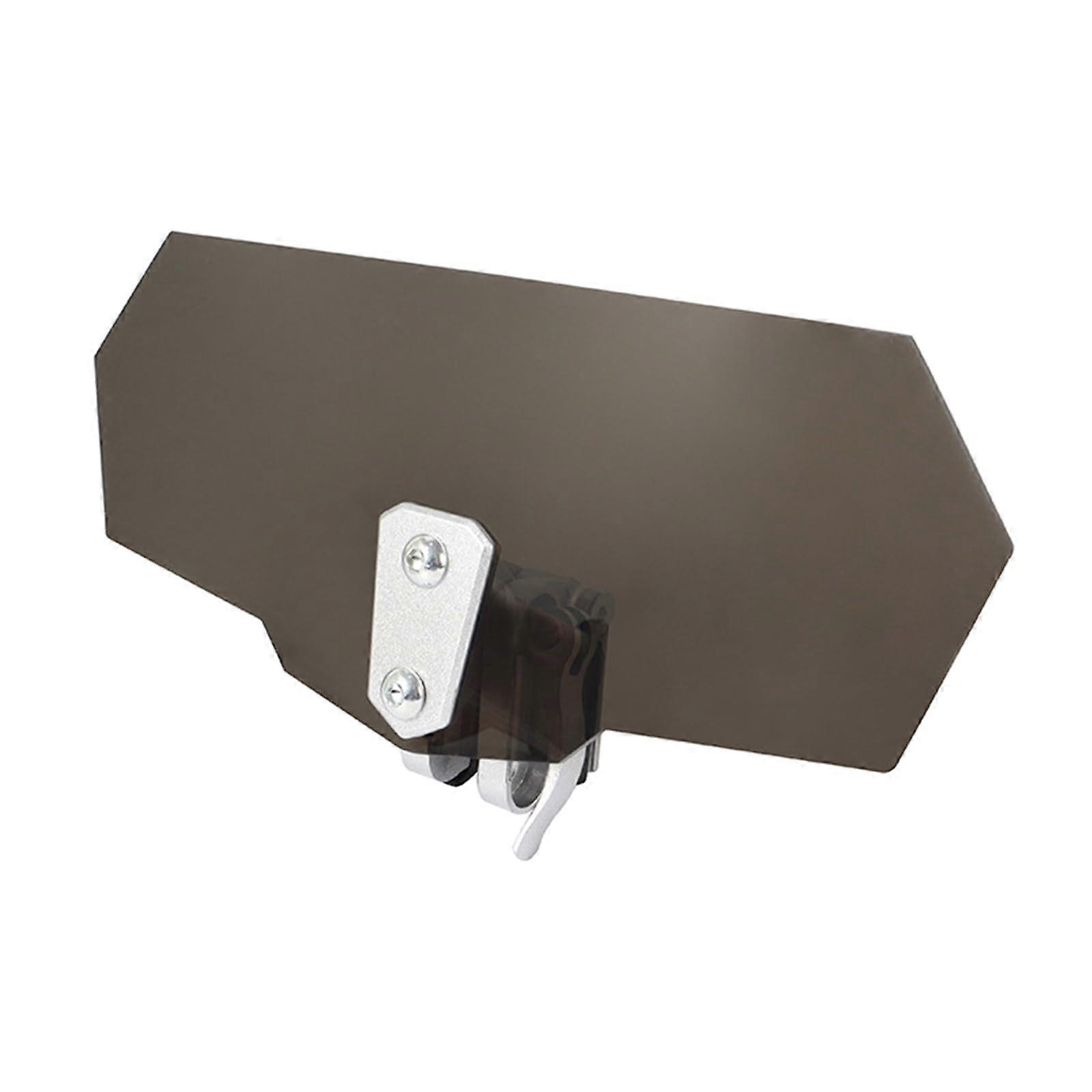TRK502 Wind Deflector Extension for BJ500 Motorcycle Modification Adjustable Windshield Gray Easy Installation