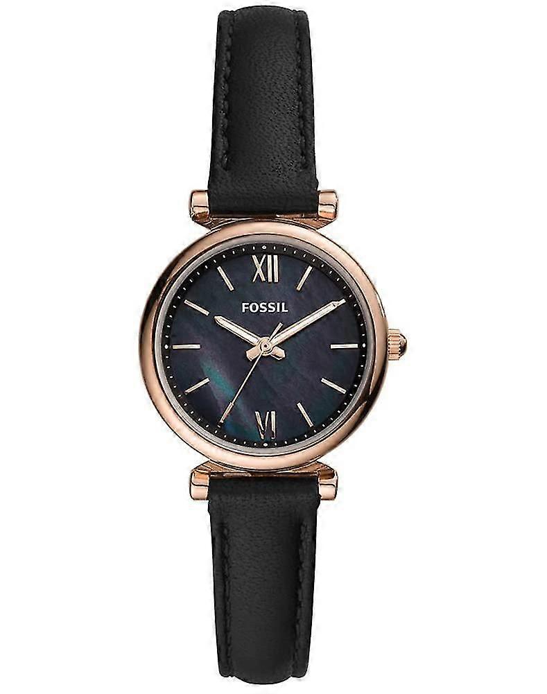 Women's Watch Case Size, Three-hand Movement, Leather Strap