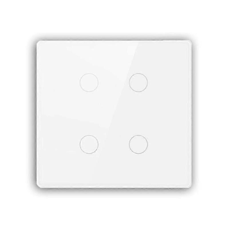 4x4 Brazil Tuya Wifi Smart Switch Ac 110-220v Touch Panel 4/6/8 Gang Light Switch App Control