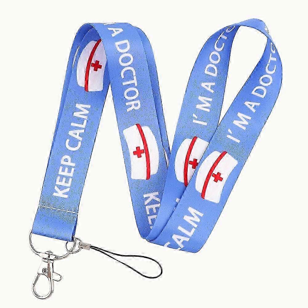 طبيب طبيب حامل بطاقة الحبل الإبداعي للطلاب والمهنيين