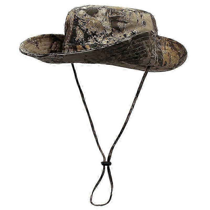 Camo Breathable Wide Brim Boonie Hat