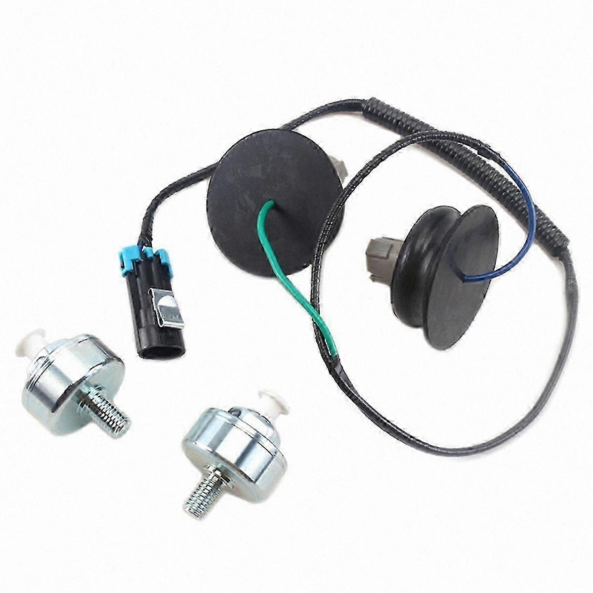 1Set Knock Sensor with Wiring Harness for 10456603,12589867 & 12601822