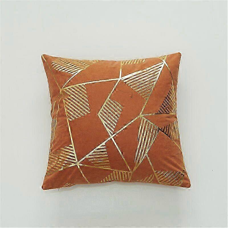 New Cushion Cover Flocking Decorative Pillowcase Plush Throw Pillow...