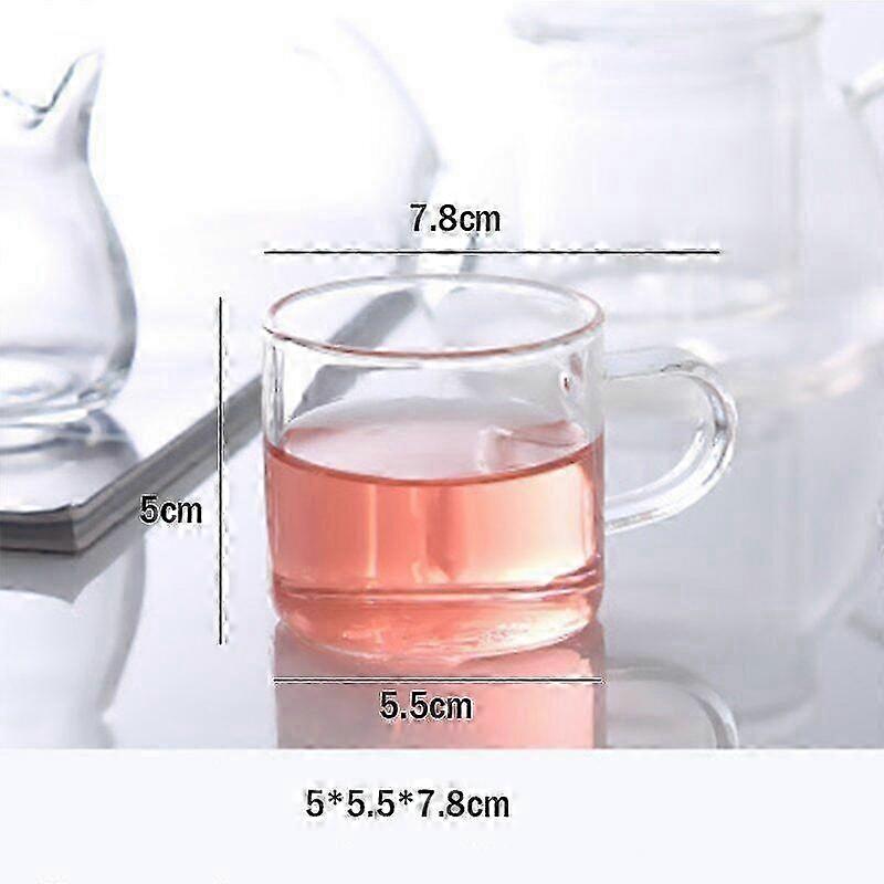 Good Clear Borosilicate Glass Teapot with Infuser Strainer Heat