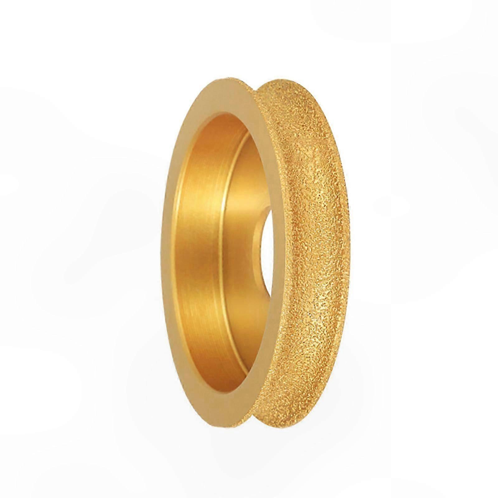 Round Dry Vacuum Brazed Grinding Wheel for Hand Tools, 10/15/20/25/30mm Edge Sharpening Wheel