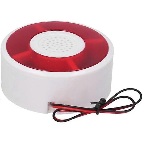 LED Sound Light Fire Warning High Decibel Sensor Security System