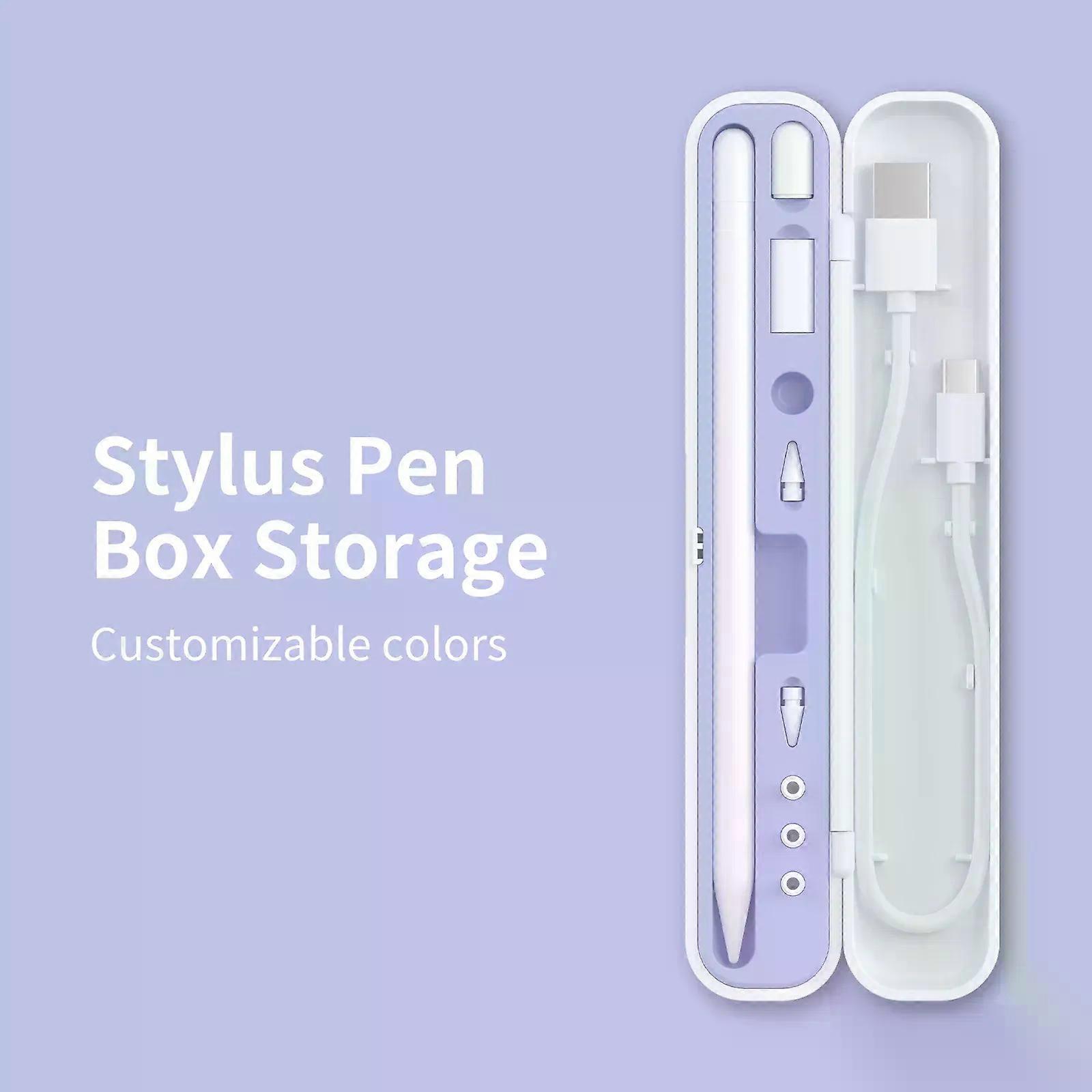 5 Colors Available iPad Pencil Case Drop Protection Case for Apple Pencil 1/2 Generation Portable Storage Case Travel Essentials