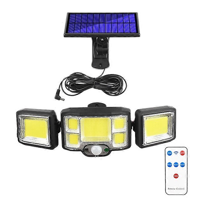 RC Solar Sensor Flood Light, Specification: 192COB Split 192COB Split
