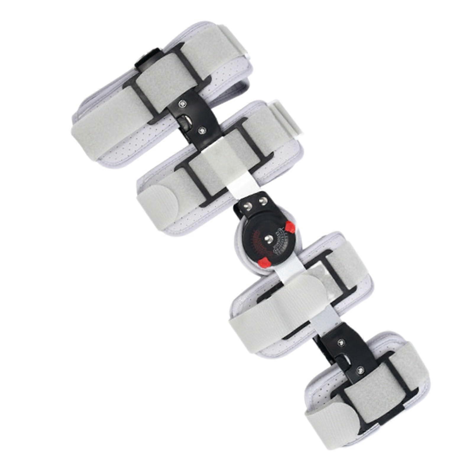 Hinged Knee Brace Post Op Recovery Unisex Model B Adjustable Orthopedic Support Stabilizer After Surgery