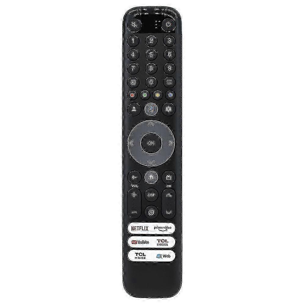 RC833 GUB1 erstatningsfjernkontroll for TCL 50/55/75" 4K QLED TV-er