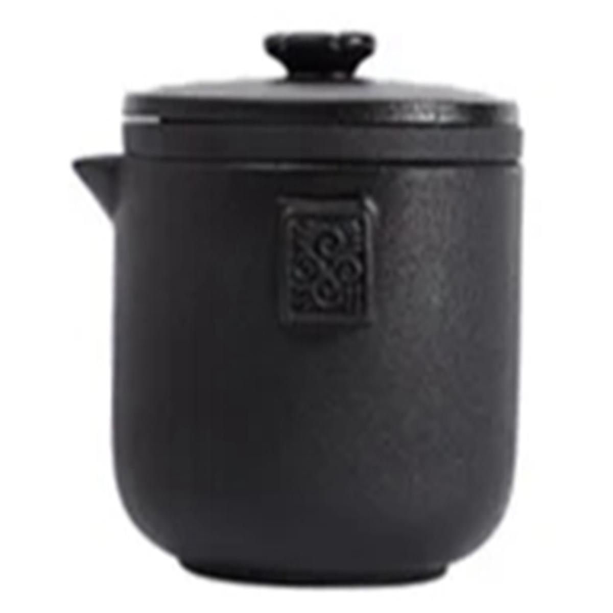 Ceramics Teapot Sets 1 Pot 4 Tea Cups Chinese Strainers Portable Travel Teawear Gift for 260ML