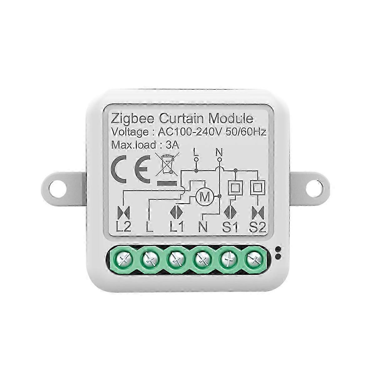 Tuya Zigbee Smart Curtain Switch Module Intelligent Circuit Breaker