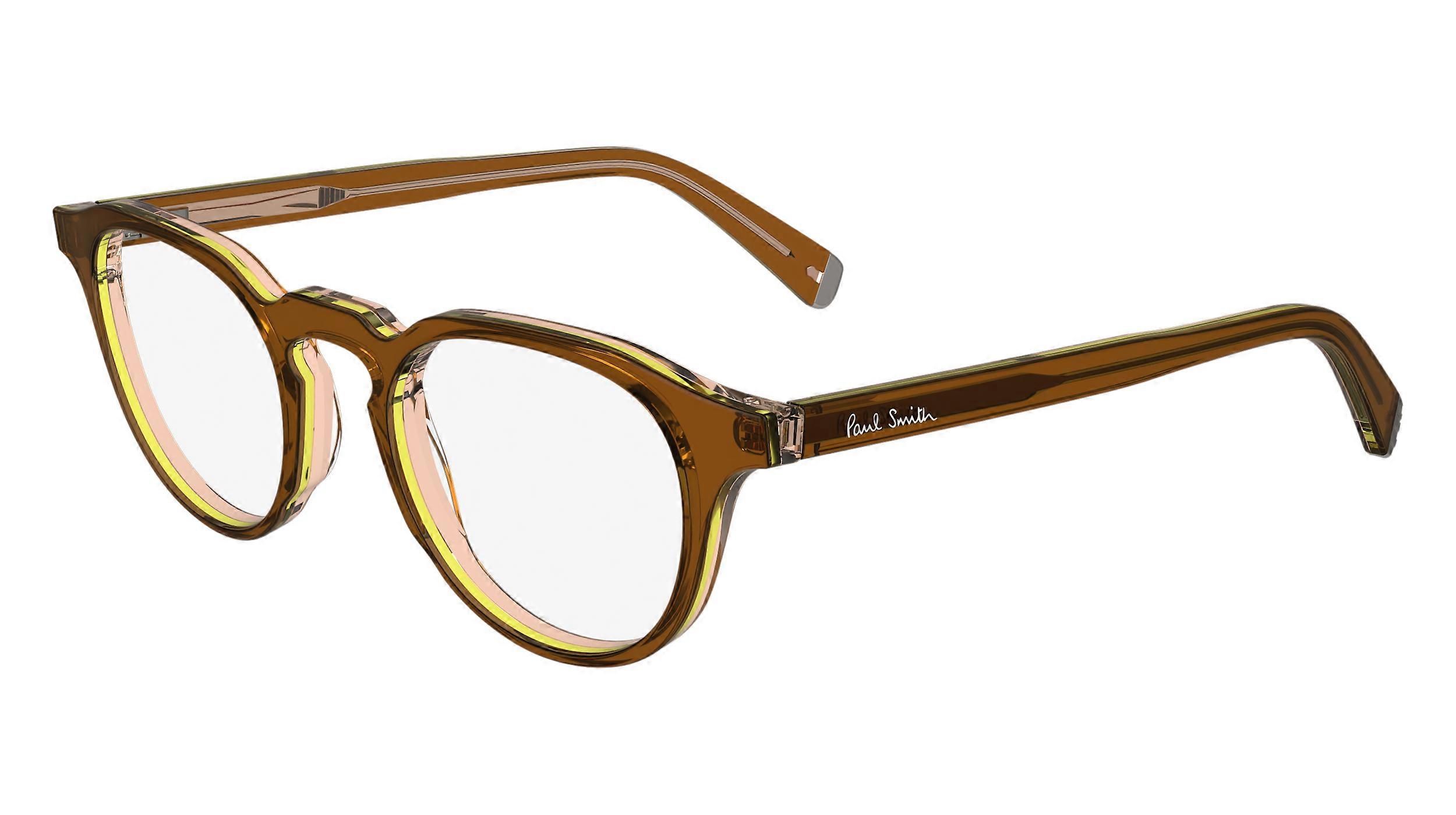 Eyewear Frames PAUL SMITH PS24611CLIP-ON KEYES 210 CARAMEL/BROWN 48/21/145 UNISEX