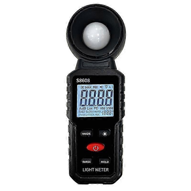 Digital Illuminance Light Meter Tester 200,000Lux Meter Luxmeter Lighting Intensity Brightness Measu