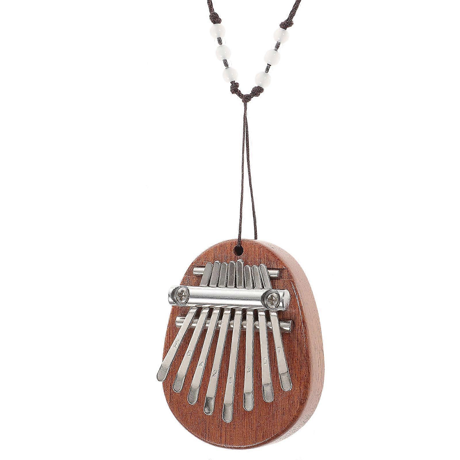 Funny Finger Piano Wood 8 Sound Instrument for Playing Coffee