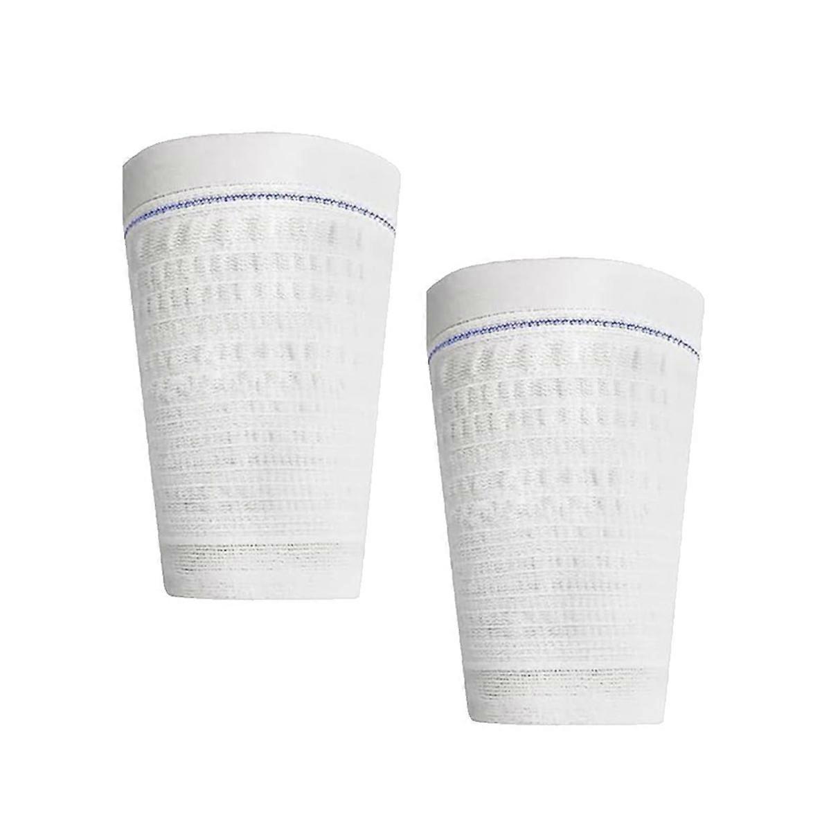 Kateterposeholder for ben, 2 stk. - Stoffposehylser for urinposer, sikker drenering, justerbare stropper for menn, kvinner M