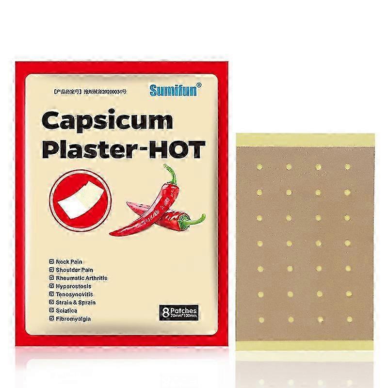 16pc Capsicum Plaster Pain Relieving Patch