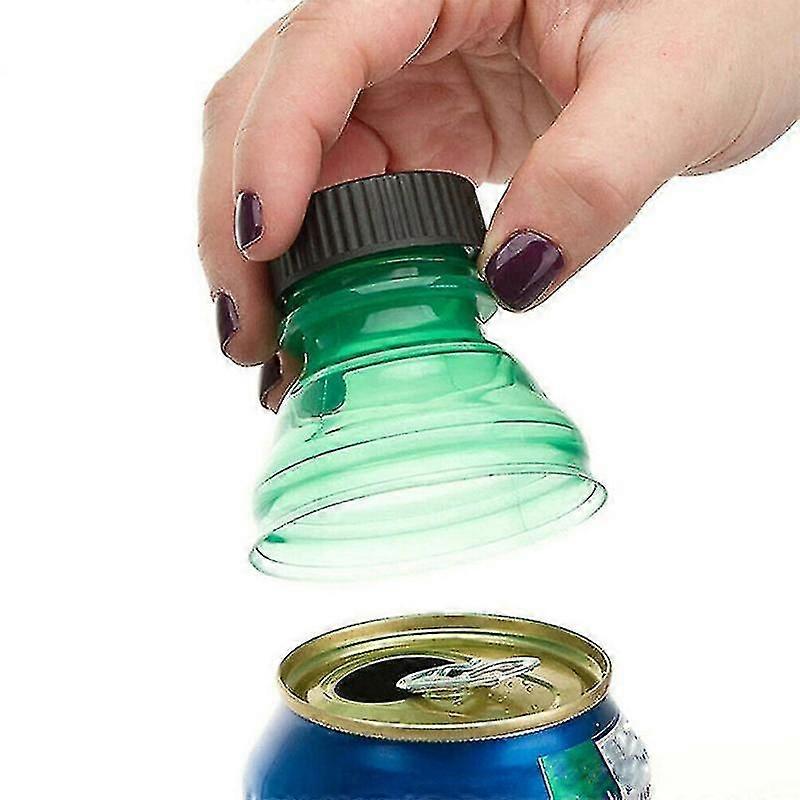 6pcs Cans Savers Drink Covers Lid Protector Spill Free Bottles Caps