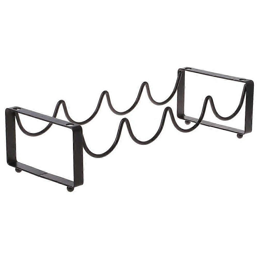 4 Iron Bottle Rack Stackable Wine Rack Countertop Bar Accessories Shelf|Other Bar Tools